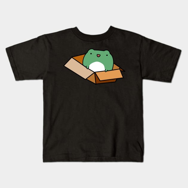 Box Frog Kids T-Shirt by saradaboru